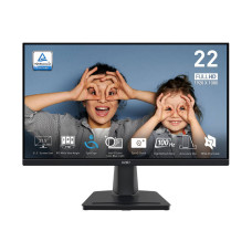 MSI Pro MP225 Business Productivity Monitor, 22" FHD IPS Display, 100Hz Refresh Rate, 1ms (MPRT) Response Time, Adaptive Sync Technology, 16.7m Display Colors, Black | 9S6-3PC6CM-007